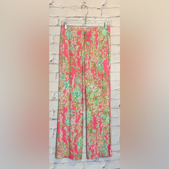 Lilly Pulitzer Georgia May Palazzo Pants Size Small - Picture 1 of 5